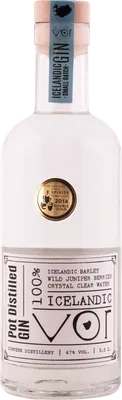 Bouteille de spiritueux : Small Batch de la marque Vor Gin