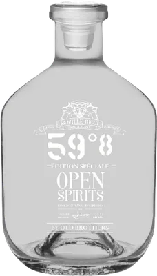 Bouteille de spiritueux : Le 59.8° de la marque Famille Ricci