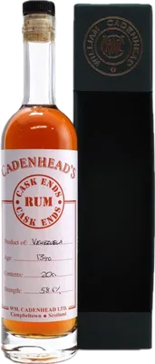 Bouteille de spiritueux : Cask End de la marque Cadenheads