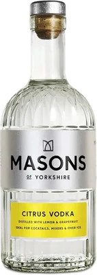 Bouteille de spiritueux : Citrus Vodka de la marque Masons Of Yorkshire