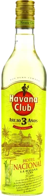 Bouteille de spiritueux : 3 Años (Hotel Nacional) de la marque Havana Club