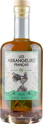 Bouteille de spiritueux : Menthe – Chocolat de la marque Les Arrangeurs Français