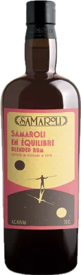 Bouteille de spiritueux : En Équilibre 2018 de la marque Samaroli