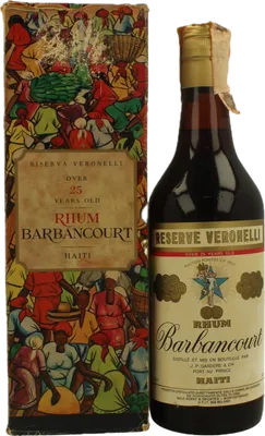 Bouteille de spiritueux : Reserve Veronelli Over 25 Years Old de la marque Barbancourt