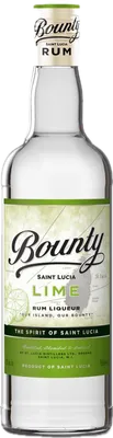 Bouteille de spiritueux : Bounty Lime de la marque Saint Lucia Distillers