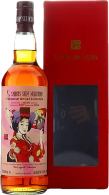 Bouteille de spiritueux : The Legend Collection de la marque Caroni