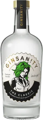 Bouteille de spiritueux : The Classic de la marque Ginsanity