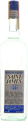 Bouteille de spiritueux : Rhum Light de la marque Saint James