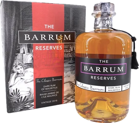 Bouteille de spiritueux : Spiced Vanilla de la marque Barrum