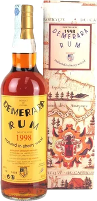Bouteille de spiritueux : Demerara Rum de la marque Moon Import