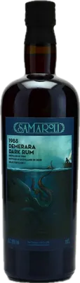 Bouteille de spiritueux : Demerara Dark Rum de la marque Samaroli