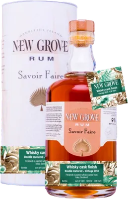 Bouteille de spiritueux : Islay Whisky Cask Finish Vintage 2013 de la marque New Grove