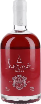 Bouteille de spiritueux : Sloe Gin de la marque Herno