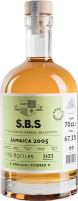 Bouteille de spiritueux : Jamaica de la marque S.B.S