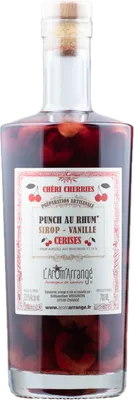 Bouteille de spiritueux : Punch au Rhum Chéri Cherries de la marque L'Arôm'Arrangé