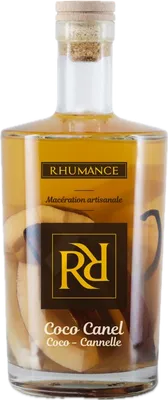 Bouteille de spiritueux : Coco Canel (Coco - Cannelle) de la marque Rhumance