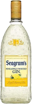 Bouteille de spiritueux : Pineapple Twisted Gin de la marque Seagram's 