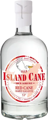 Bouteille de spiritueux : Red Cane de la marque Island Cane