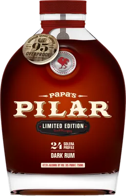 Bouteille de spiritueux : Bourbon Barrel Finished 95 Overproof de la marque Papa's Pilar