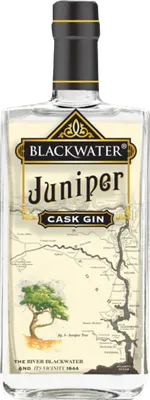 Bouteille de spiritueux : Juniper Cask Gin de la marque Blackwater