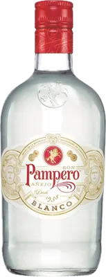 Bouteille de spiritueux : Pampero Blanco de la marque Licorero del Centro