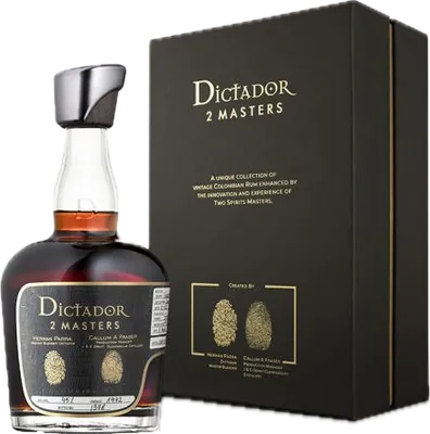 Bouteille de spiritueux : 2 Masters Glenfarclas 1974 de la marque Dictador