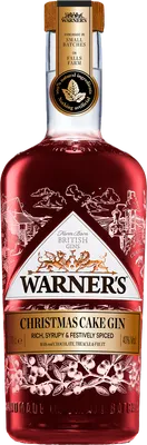 Bouteille de spiritueux : Christmas Cake Gin de la marque Warner's