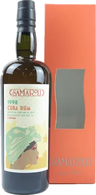 Bouteille de spiritueux : Cuba Rum de la marque Samaroli