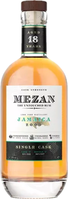 Bouteille de spiritueux : Jamaica 2000 Aged 18 Years de la marque Mezan