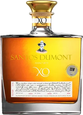 Bouteille de spiritueux : XO Super Premium Rum de la marque A.H. Riise