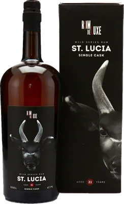 Bouteille de spiritueux : St. Lucia No. 21 (Magnum) de la marque Romdeluxe