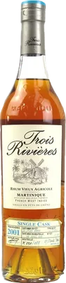 Bouteille de spiritueux : Single Cask de la marque Trois Rivières