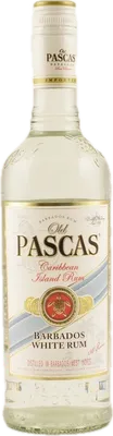 Bouteille de spiritueux : White Rum de la marque Old Pascas