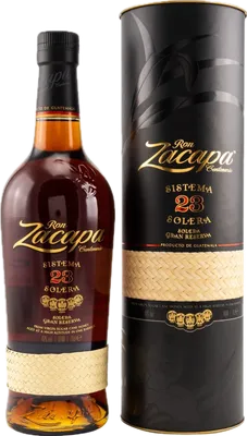 Bouteille de spiritueux : Solera Gran Reserva N°23 de la marque Zacapa