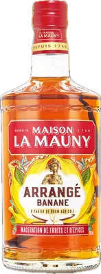 Bouteille de spiritueux : Arrangé Banane de la marque Maison La Mauny