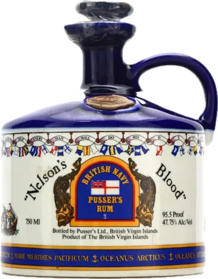 Bouteille de spiritueux : Nelson’s Blood Decanter de la marque Pusser's