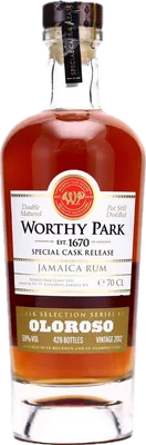 Bouteille de spiritueux : Special Cask Release #2 Oloroso de la marque Worthy Park