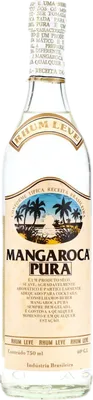 Bouteille de spiritueux : Pura White Rum de la marque Mangaroca