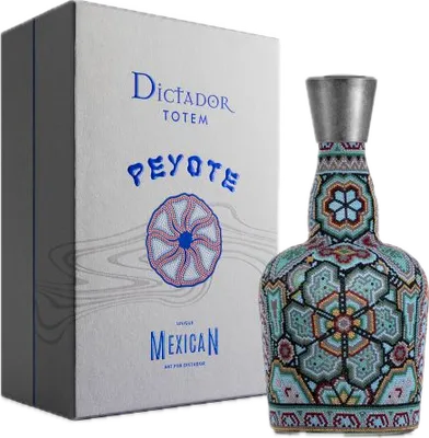 Bouteille de spiritueux : Peyote M 2023/7 Turquesa y Dorado 1997 de la marque Dictador