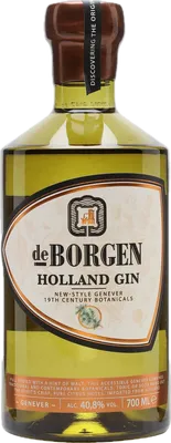 Bouteille de spiritueux : Holland Gin de la marque De Borgen