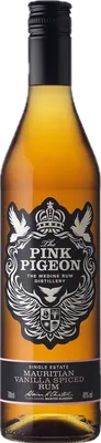 Bouteille de spiritueux : Vanilla Spiced Rum de la marque Pink Pigeon