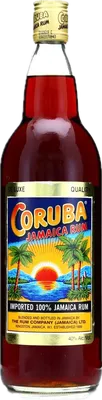 Bouteille de spiritueux : Jamaica Rum De Luxe de la marque Coruba