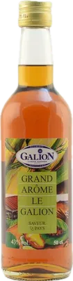 Bouteille de spiritueux : Rhum Grand Arome de la marque Le Galion