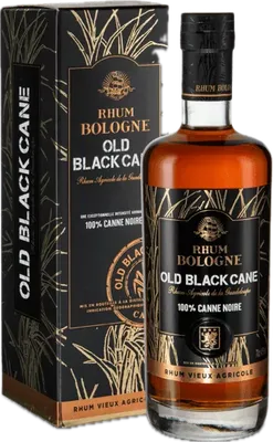 Bouteille de spiritueux : Old Black Cane de la marque Bologne