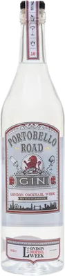 Bouteille de spiritueux : x London Cocktail Week London Dry Gin de la marque Portobello Road