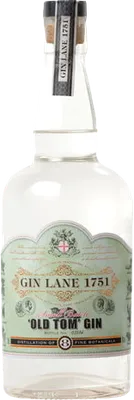 Bouteille de spiritueux : Old Tom de la marque Gin Lane 1751