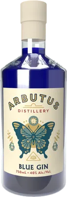 Bouteille de spiritueux : Blue Gin de la marque Arbutus Distillery