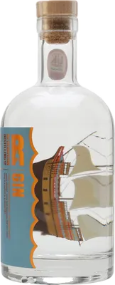 Bouteille de spiritueux : Gin de la marque Retribution