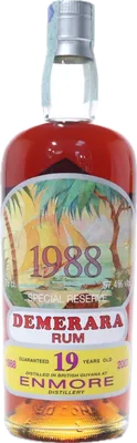 Bouteille de spiritueux : Demerara Rum de la marque Silver Seal