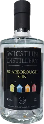 Bouteille de spiritueux : Scarborough Gin de la marque Wicstun Distillery